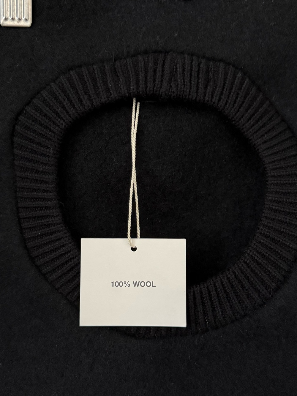 Bundle 3 for 50% off NWT Zara Black 100% Wool Classic Beret - Picture 4 of 5